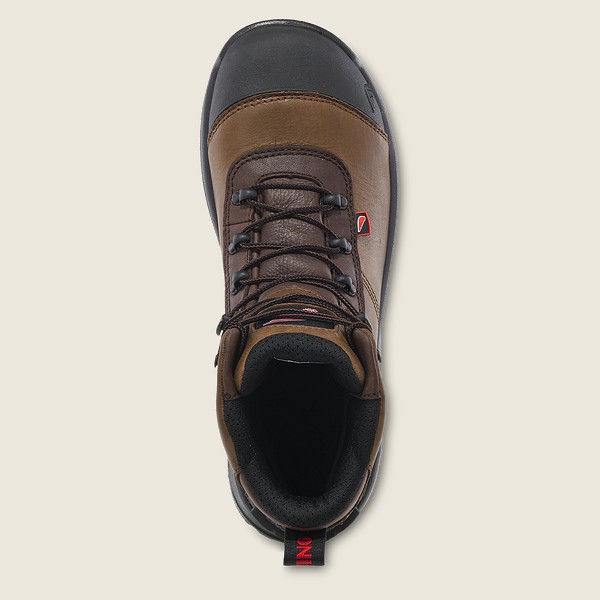 Botas de Seguridad Red Wing Hombre Marrom/Negros - Crv™ - 6-Inch Toe - 021-XWYIPD